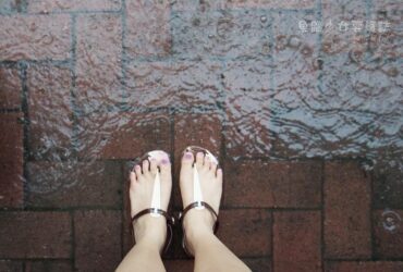 繽紛防水涼鞋●Greenbox Footwear-ish扶桑花女孩讓雨天外出也有型～