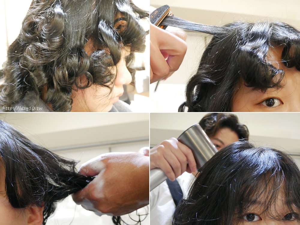 高雄左營燙髮推薦 | 肆FOR Hair Salon x 歐陽，自然韓系捲髮(空氣瀏海+中長髮燙髮)