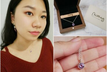 聖誕禮物分享。mittag jewelry手作銀飾-Amethyst necklace紫水晶項鍊
