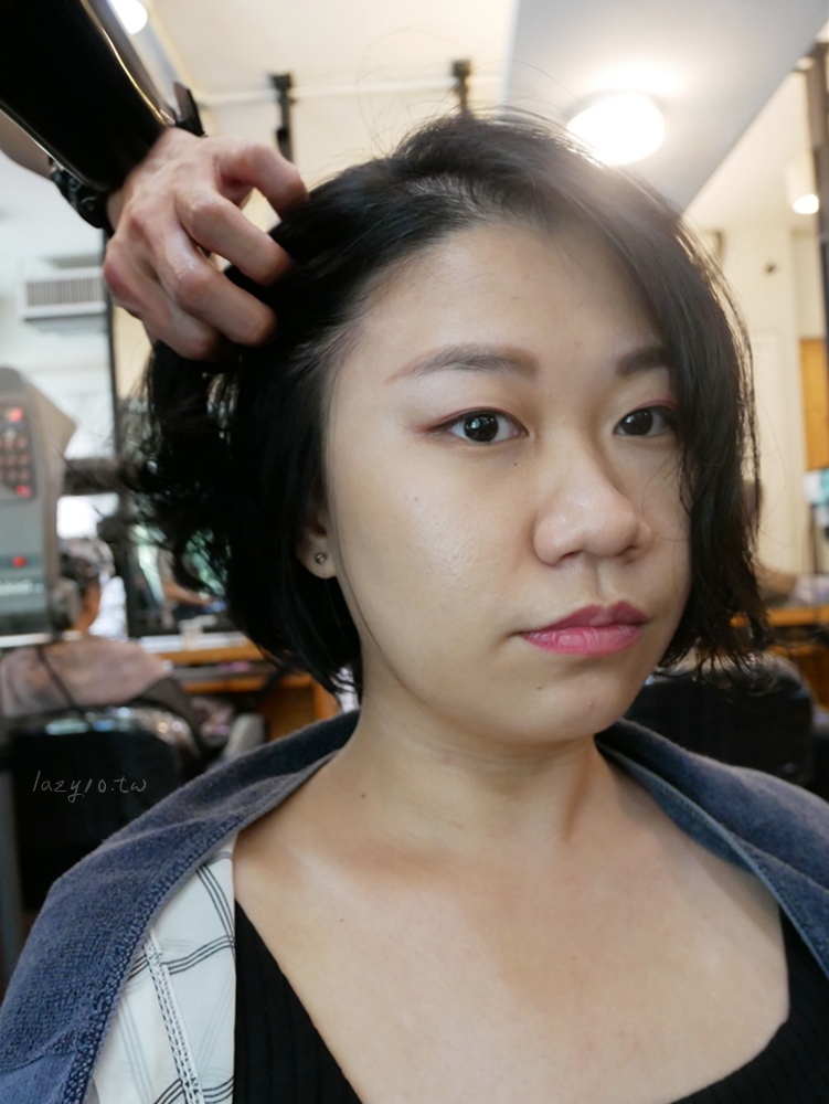 高雄左營髮廊推薦 | 左岸髮藝-韓系短髮燙髮，換一頭適合夏天的俐落短捲髮