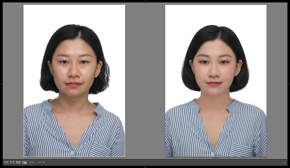 高雄妝髮證件照推薦 | 清新韓風大頭照，「大頭大頭拍照不愁」一次拍到好(現場取件/護照身分證可用)