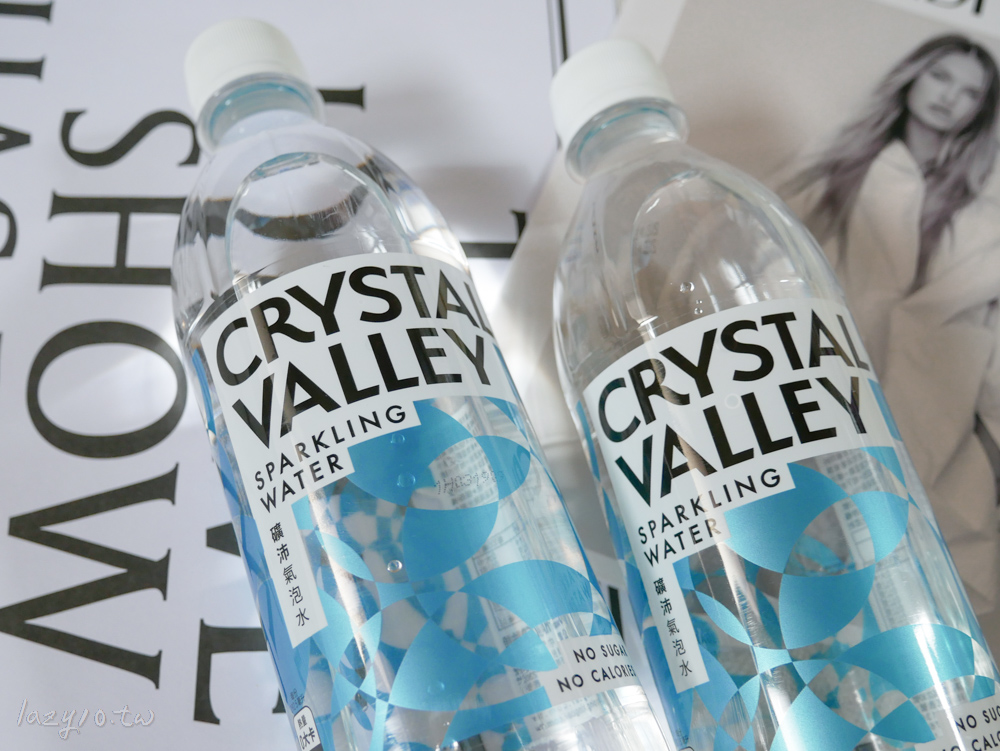 氣泡水推薦 | 金車線上購Crystal Valley礦沛氣泡水，居家消暑良飲