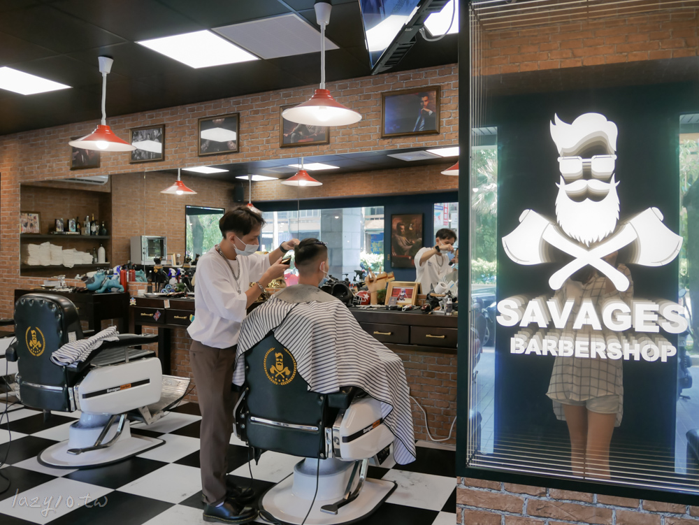台中男士理髮推薦 | 野人理髮Savages Barber-都會型男必備的俐落剪髮、修容