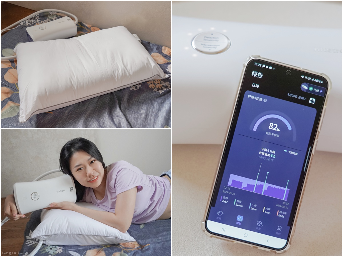 止鼾推薦 | 德國Nitetronic goodnite智能止鼾枕，精準調整、安靜好眠