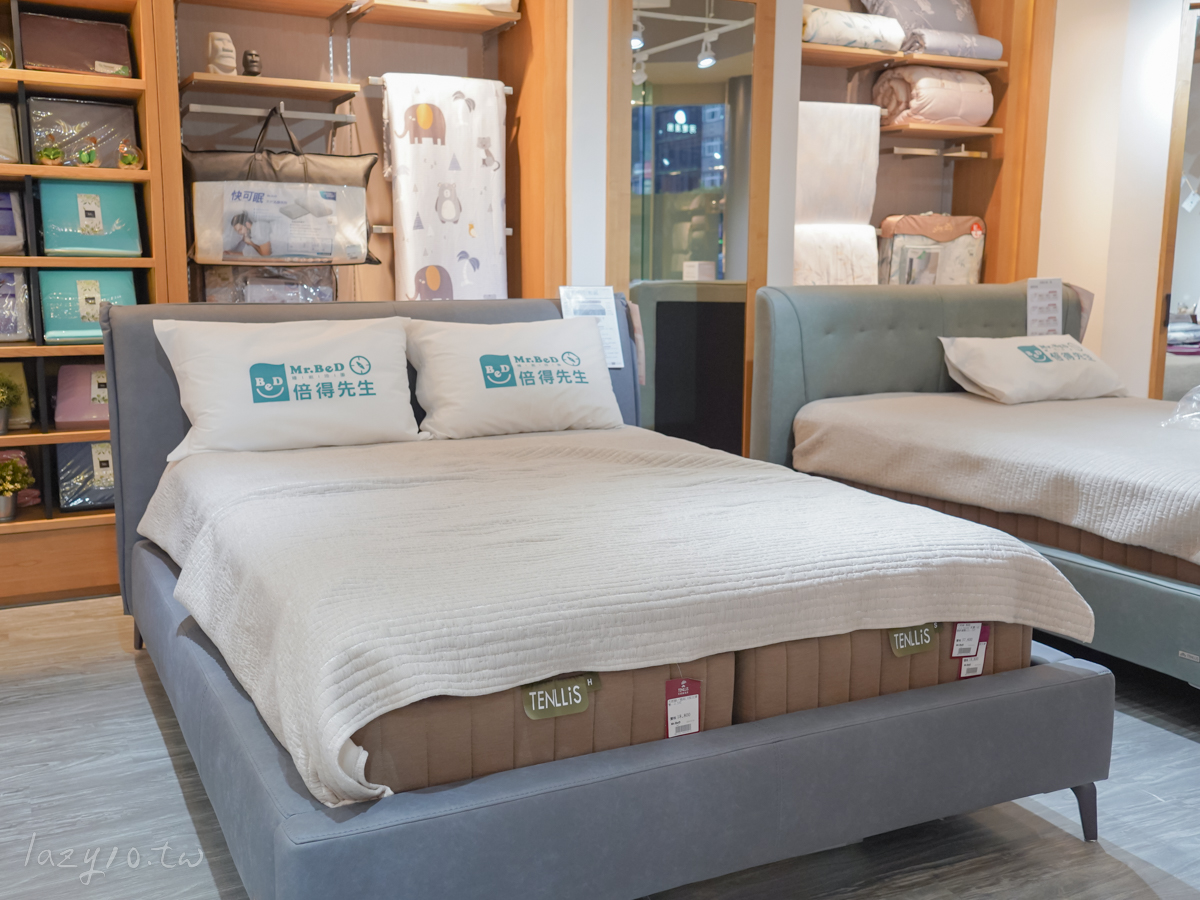床墊推薦 | 倍得先生-植眠雙人獨立筒床墊，同張床不同躺感，淺眠伴侶的雙人床推薦救星！